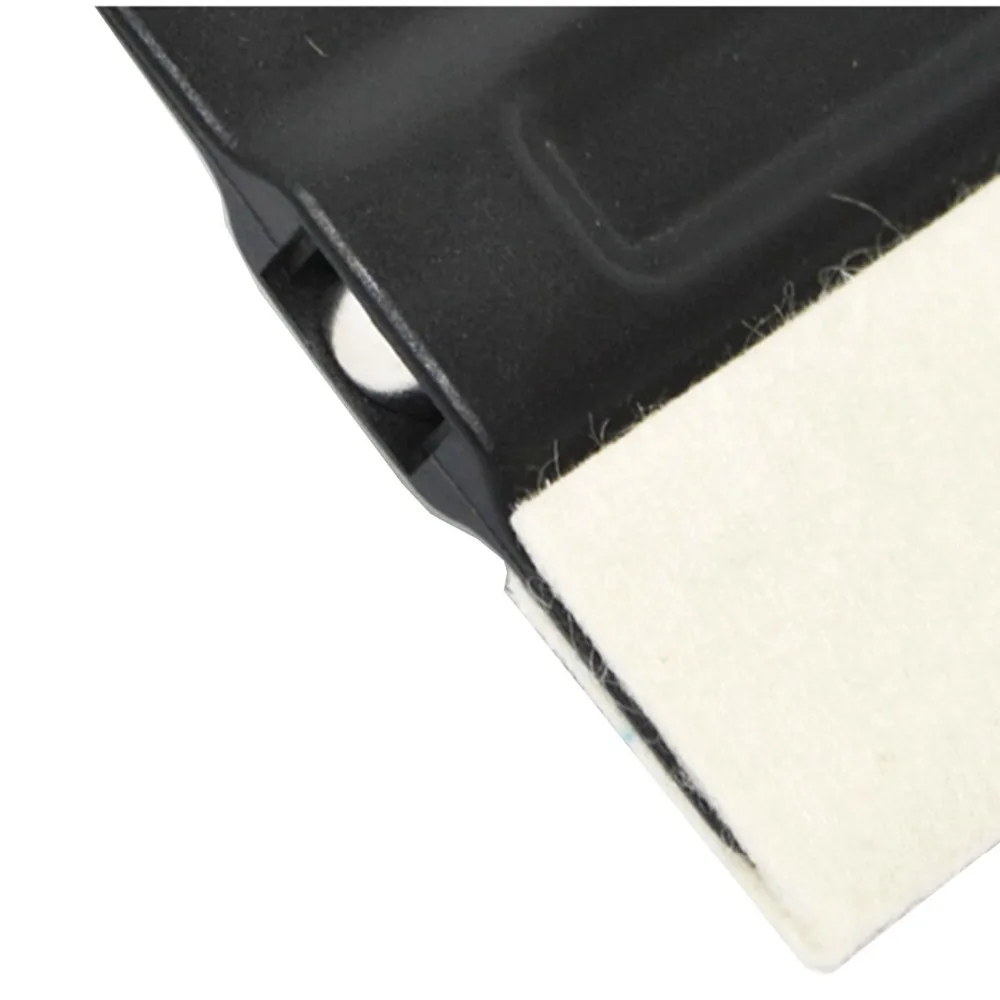 2 шт. черный резиновый скребок с добавлением шерсти и скругленным краем для Pro