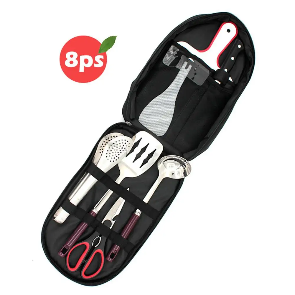 Набор кухонной посуды из нержавеющей стали портативный шпатель набор