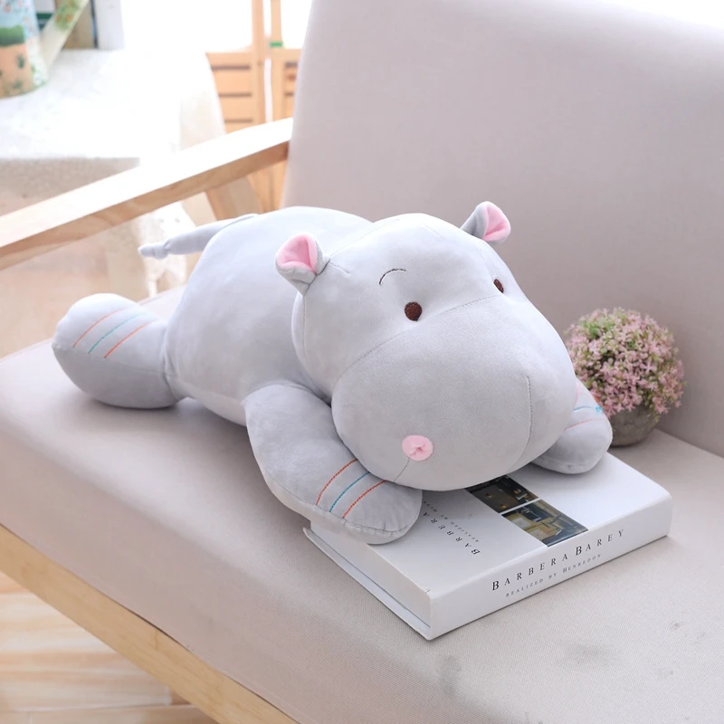 30/40/50 см Kawaii Hippo плюшевые игрушки мягкие животные бегемот плюшевая подушка день