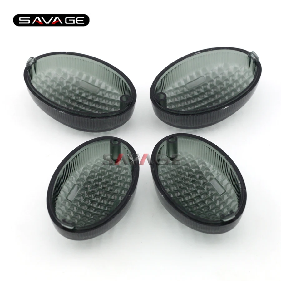 4 шт. поворота светильник объектив для KAWASAKI EX250R ниндзя 250R KLX250S KLX250SF Vulcan S 650 D TRACKER X 250