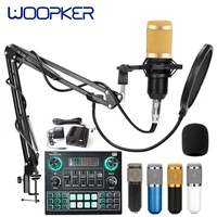 microphone mixer audio dj mic stand condenser usb wireless karaoke ktv professional recording live bluetooth sound card