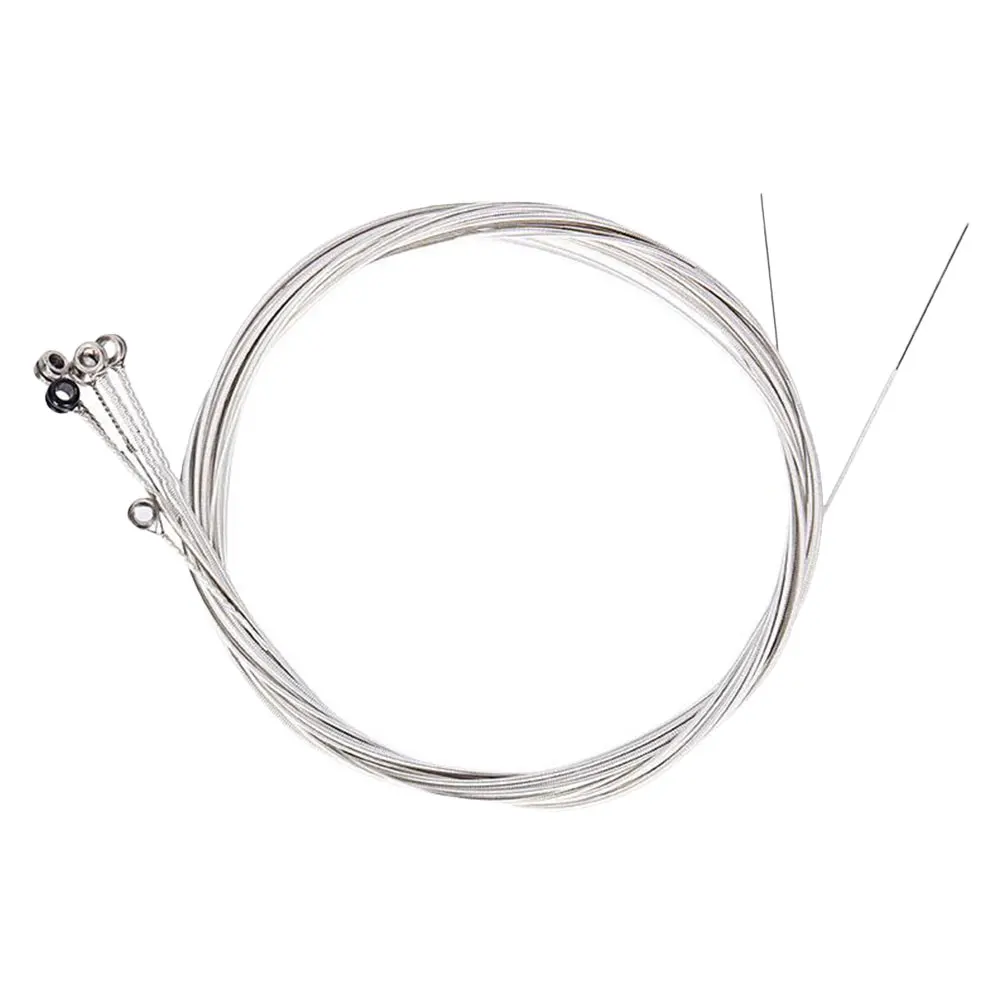 1 компл. Посеребренная акустическая гитарная струна Антикоррозийная стальная