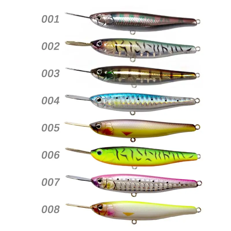 Hunthouse riser bait fishing lure minnow sinking wobbler metal lip 2020 40/70mm 5.6/8.2g for bass lw520 | Спорт и развлечения