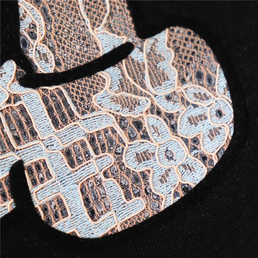 

2021 Summer Korean Standing Cartoon Baby 3D Women Top Pattern Letter Short Sleeve Ladies T-shirt Loose Round-Neck Pullover Tee