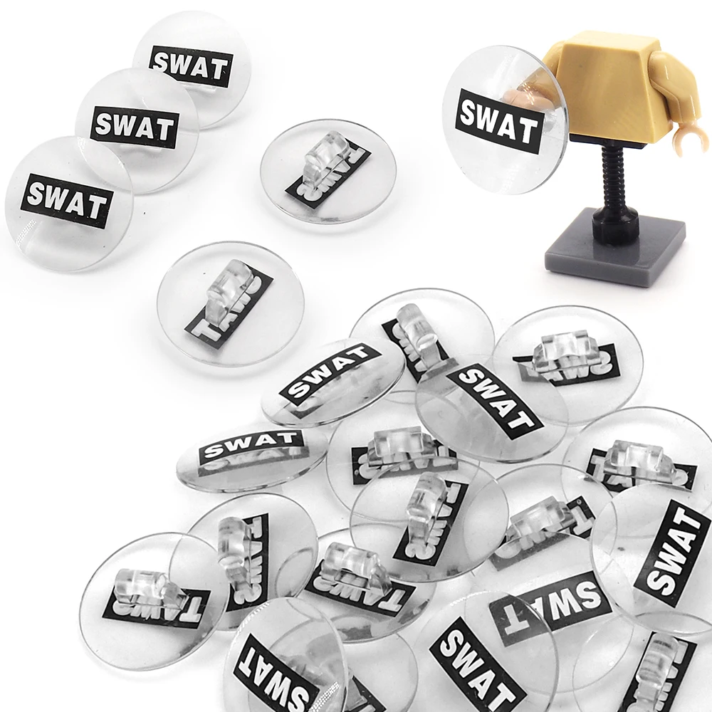 Военный прозрачный Пуленепробиваемый щит строительные блоки модель Moc Force