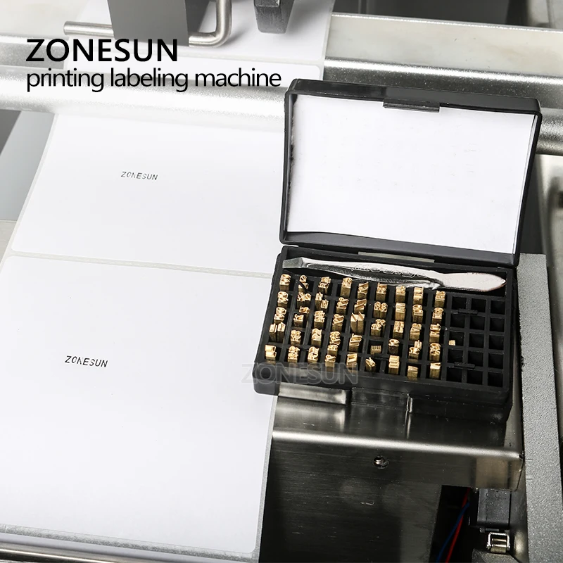 ZONESUN Semi Automatic Labeling Machine With Date Code Printer Plastic Glass Alcohol disinfectant Bottle Labeller Sticker Maker |