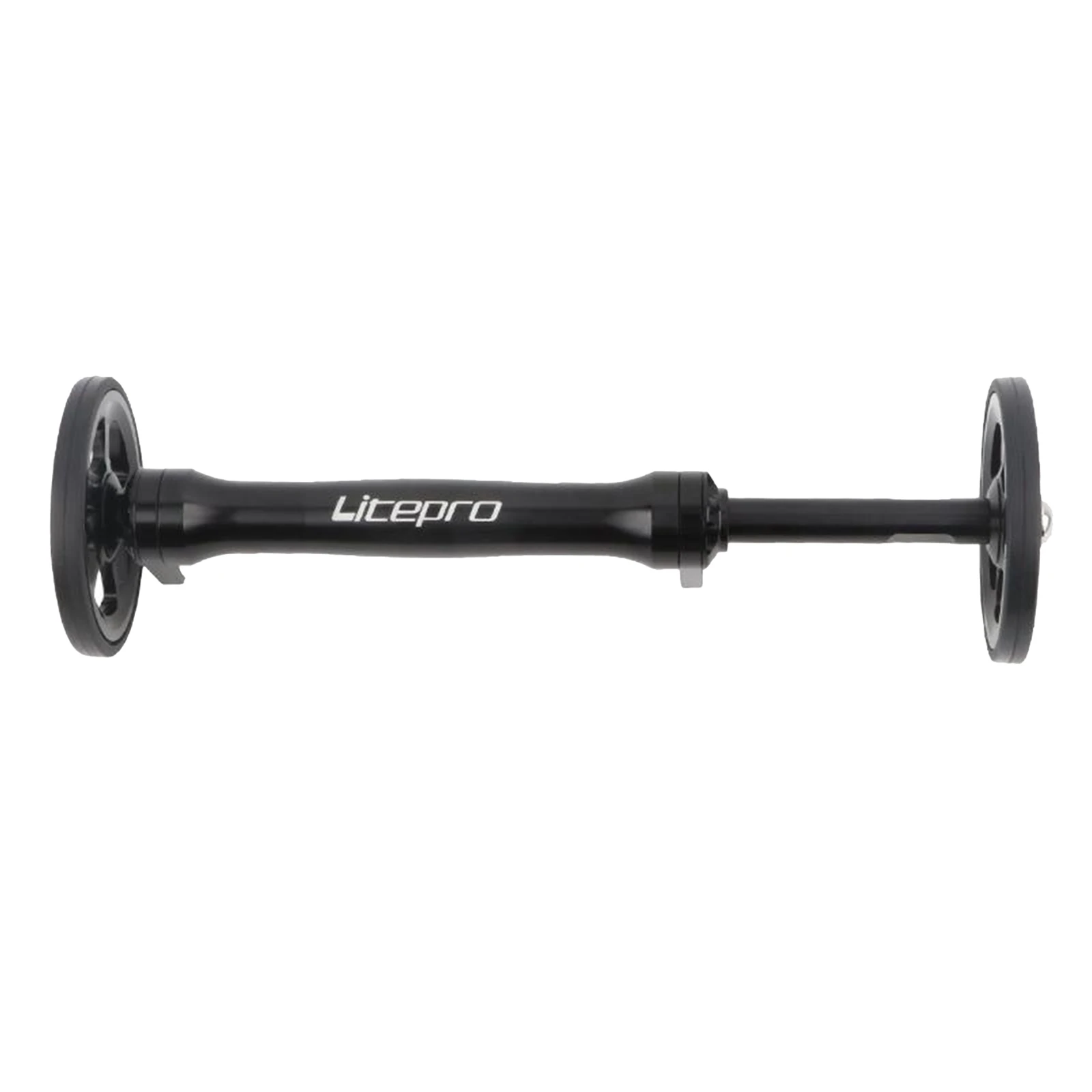 

Premium Aluminum Alloy Folding Bike Holder Easy Wheel Extension Rod Walking Transport Easywheel Parts