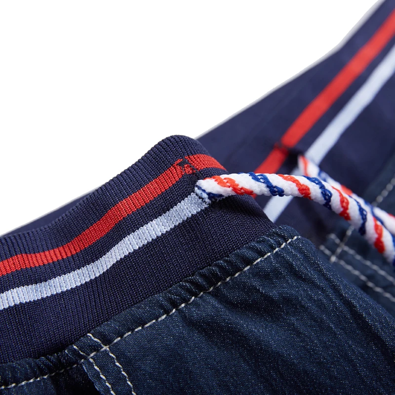 

New 2020 Summer Men's Denim Shorts Loose Straight Stretch Elastic Waist Casual Short Jeans Male Plus Size 40 42 44 46 48