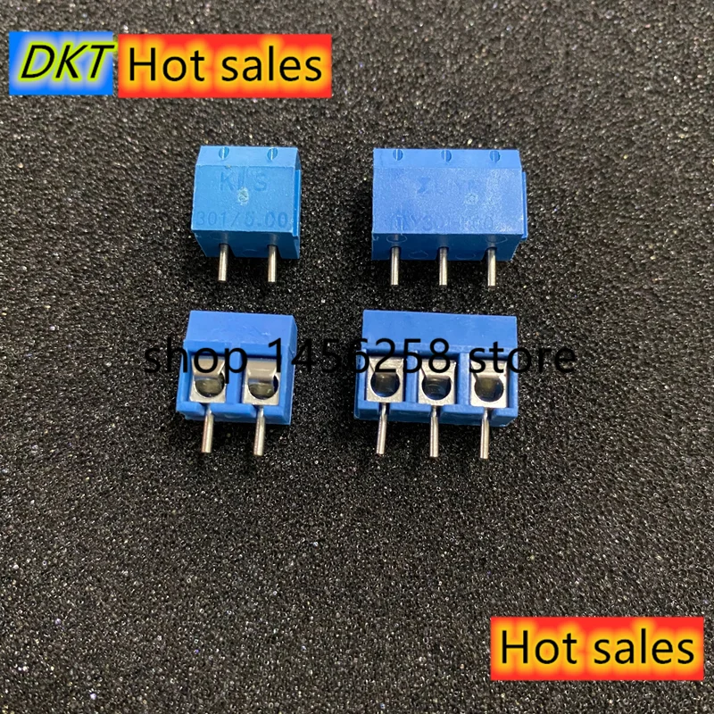 20 stücke KF301-5.0-2P KF301-3P шаг 5 0 мм KF301-2P Stecknadel PCB 2 Pin 3 Schraubklemmenblock Stecker | Мобильные телефоны и