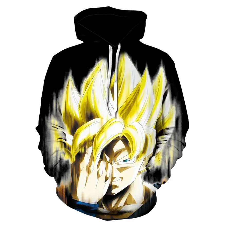 2019 3D принт dragon ball модные толстовки для мужчин wo мужские популярные хип хоп