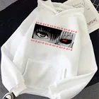 Толстовки Kawaii Kaneki Ken уличная одежда с графическим принтом в стиле японского аниме Токийский Гуль, смешные зимние теплые толстовки унисекс в стиле Харадзюку