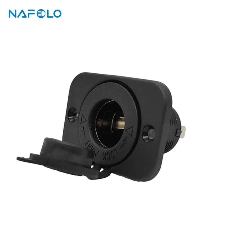 

12V Car Socket Motorcycle Boat Tractor Accessory Waterproof Cigarette Lighter Splitter Power Socket Plug Outlet Car-styling