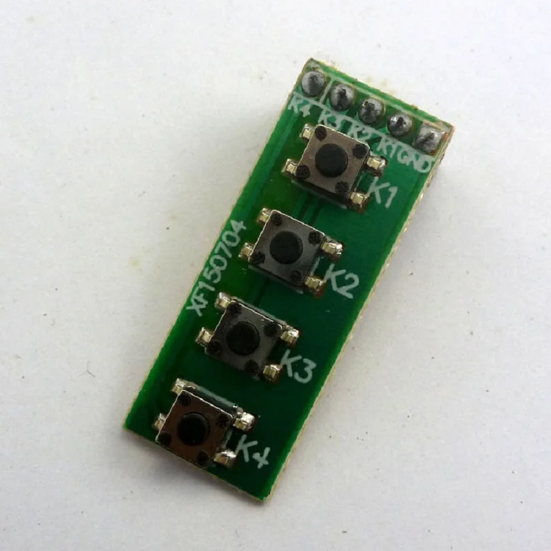 10 шт. 2 54 мм гнездовой штыревой разъем 4 кнопочный переключатель модуль клавиатуры