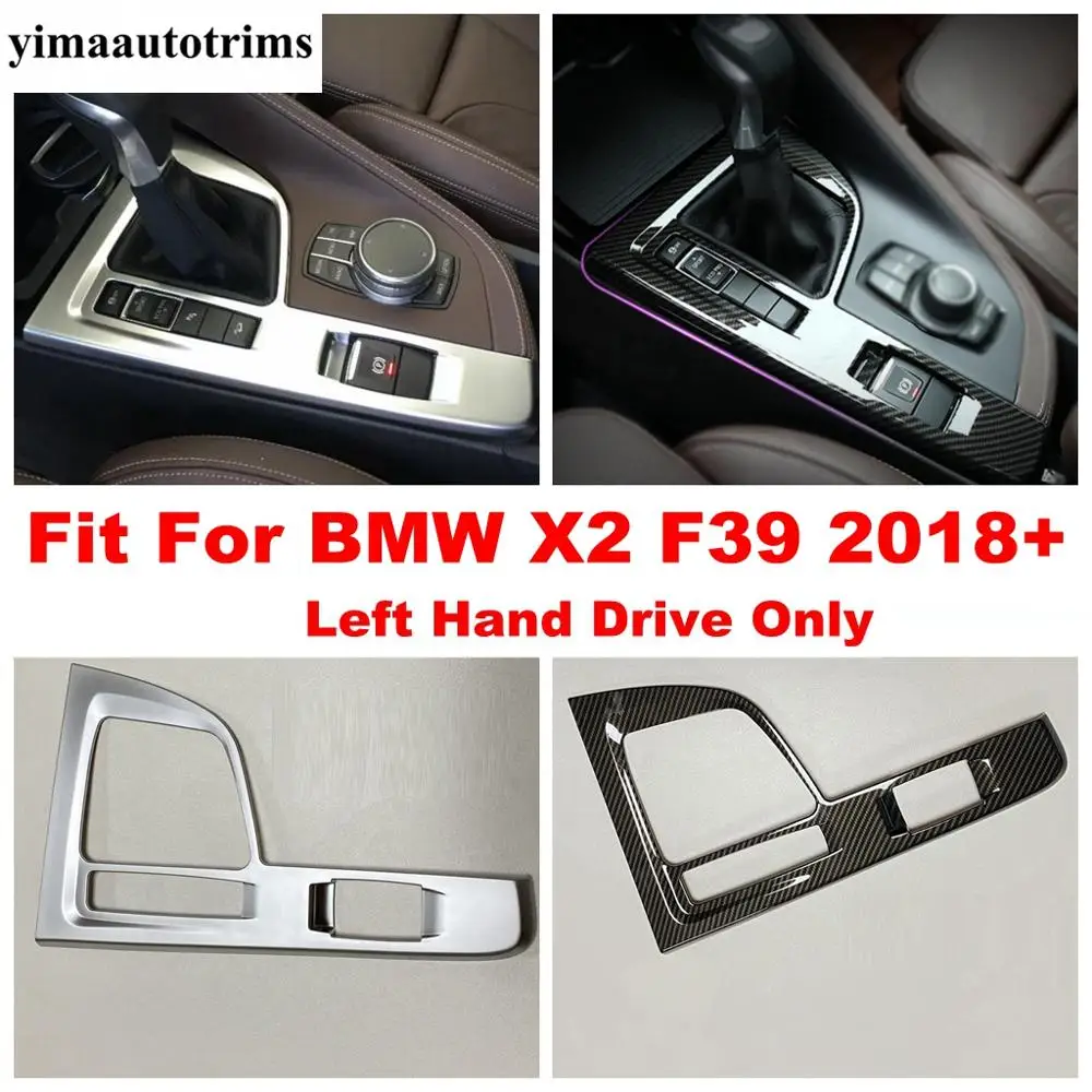 

Carbon Fiber / Matte Interior Kit For BMW X2 F39 2018 2019 2020 2021 Transmission Shift Gear Panel Frame Decoration Cover Trim