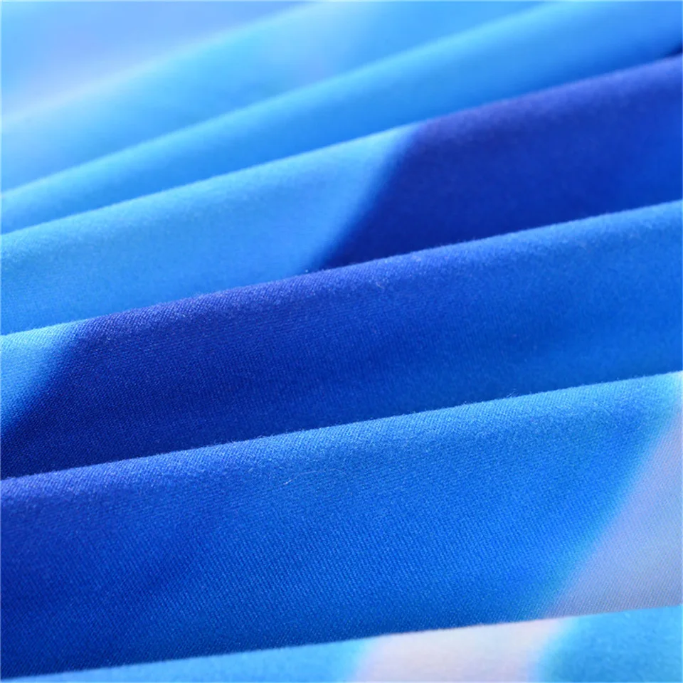 the sea blue duvet/doona cover set king queen double full twin single size bed linen | Дом и сад