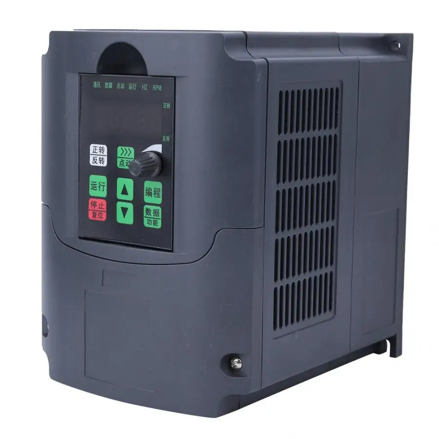 Преобразователь частоты черный корпус из АБС-пластика 3-фазное управление ШИМ