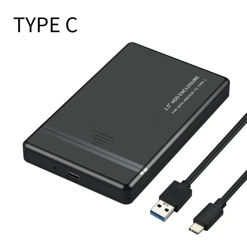 USB2.0/USB3.0/Тип C корпус для жесткого диска 2 5 дюймов серийный Порты и разъёмы SATA SSD 480