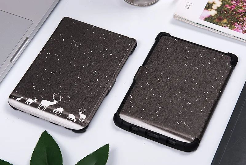 Умный чехол AROITA для Pocketbook 616 627 632-Touch Lux 4/Basic Lux 2/Touch HD 3-Ударопрочный Мягкий защитный чехол из ТПУ