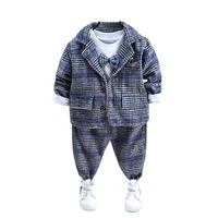 new spring autumn children fashion clothes baby boys girls suit t shirt pants 3pcssets kids infant clothing toddler tracksuits