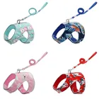 Поводок-жилет для собак и кошек, для маленьких и средних пород, регулируемый поводок для собаки