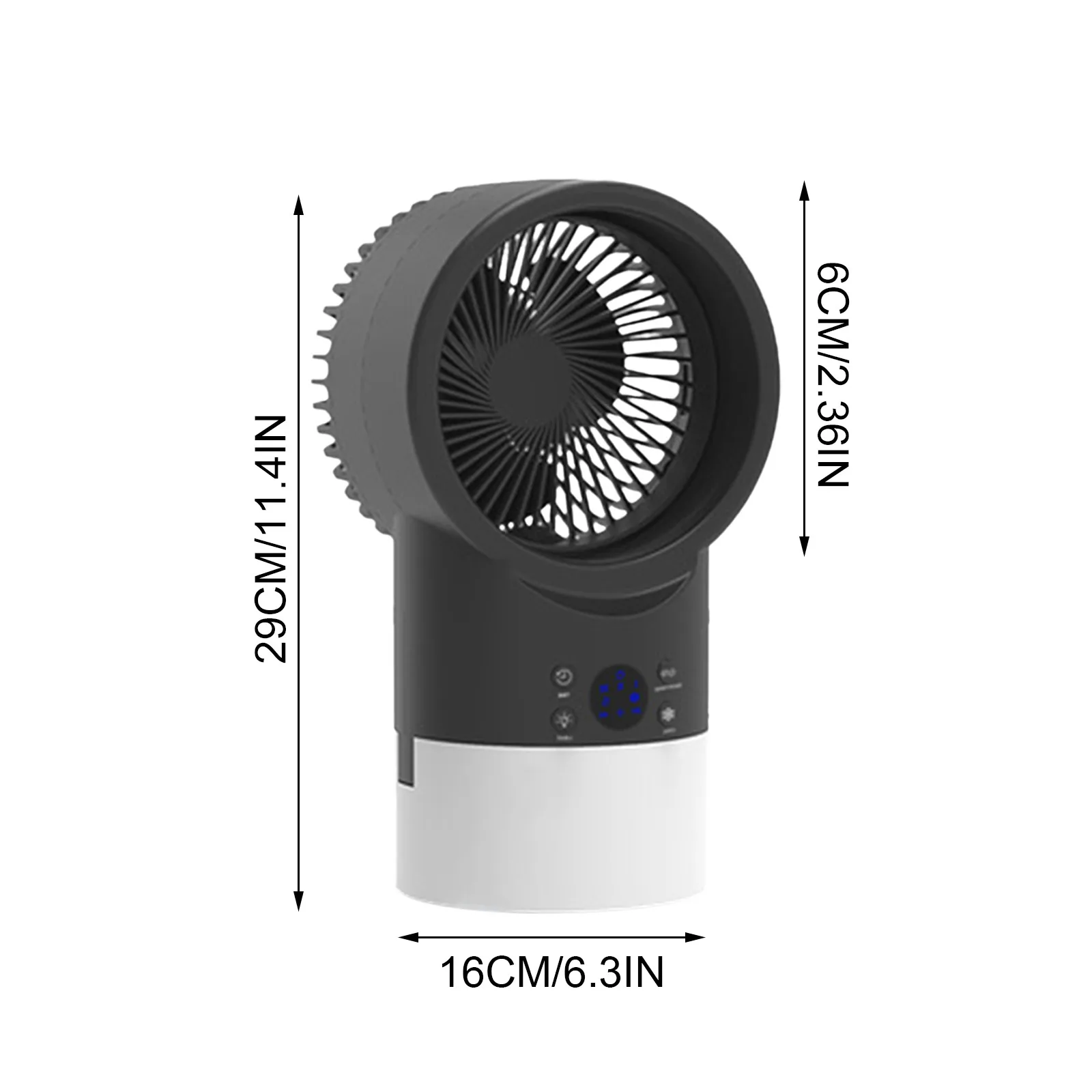 

Electric Fan Multi-color Led Light Multi-function Small Electric Fan Portable Air Cooler Fashion Home Decoration Handheld Fans