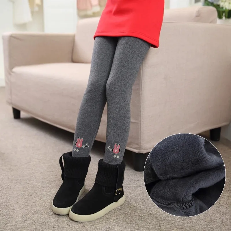 Pants as shown Леггинсы для девочек; зимние штаны; детские штаны; леггинсы для девочек; теплые флисовые брюки с имитацией двух предметов; детская юбка; брюки - Цвет: Pants as shown