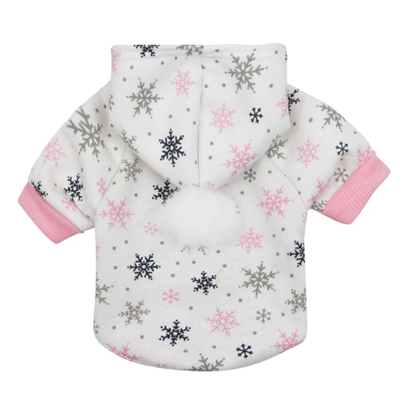 Christmas Tree Printed Dog Sweater Holiday Models Cute Thick Warm Autumn And Winter Pet Clothes Jacket Soft Coat | Дом и сад