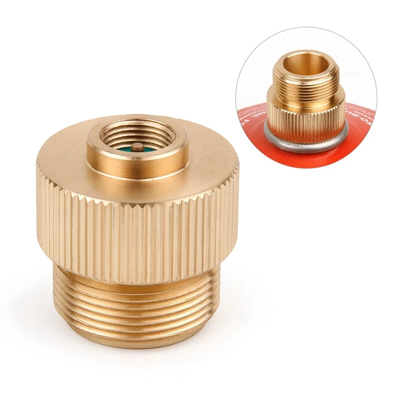 Outdoor Camping Stove Adapter Connector Gas Tank Converter Propane Mapp | Спорт и развлечения