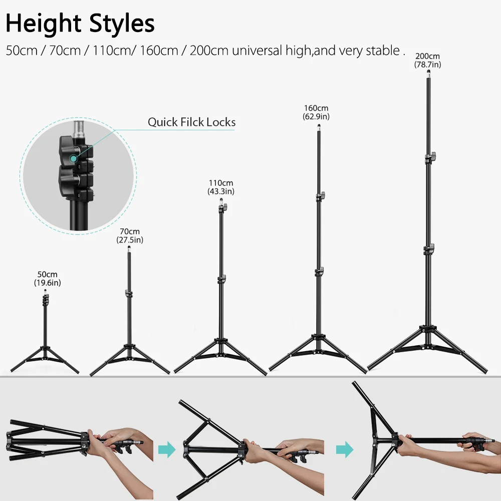 Штатив Vamson для телефона с держателем управления вы можете установить камеру