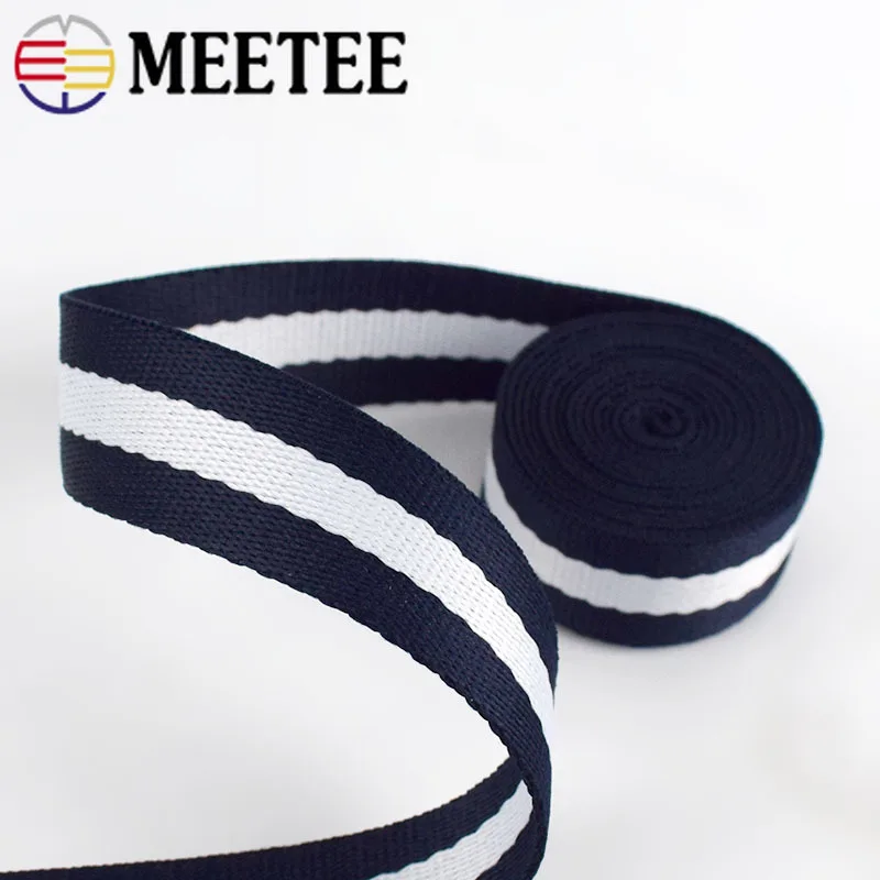 Meetee 5 метров 20-50 мм лента из полиэстера для сумок ремешок Сделай Сам одежда