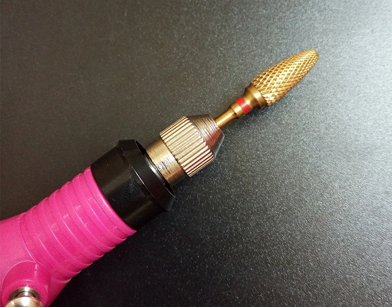 1 шт./лот Золотое тонкое сверло и коническое цилиндрическое из вольфрамовой стали