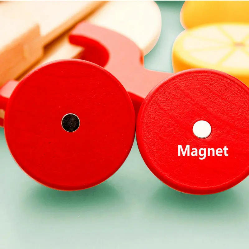 

Pretend Play Magnetic Fruit Cutting Game Wooden Food Kitchen Educational Miniature Doll Food Toy Kindergarten Supplies Kids GIFT