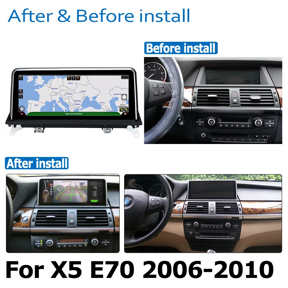2 Din Автомобильный мультимедийный плеер для BMW 5 серии E39 1995 ~ 2003 радиоприемник Android