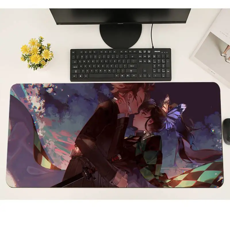 

Tsuyuri Kanawo DIY Design Pattern Game mousepad XL Large Gamer Soft Keyboard PC Desk Mat Takuo Anti-Slip Comfort Pad