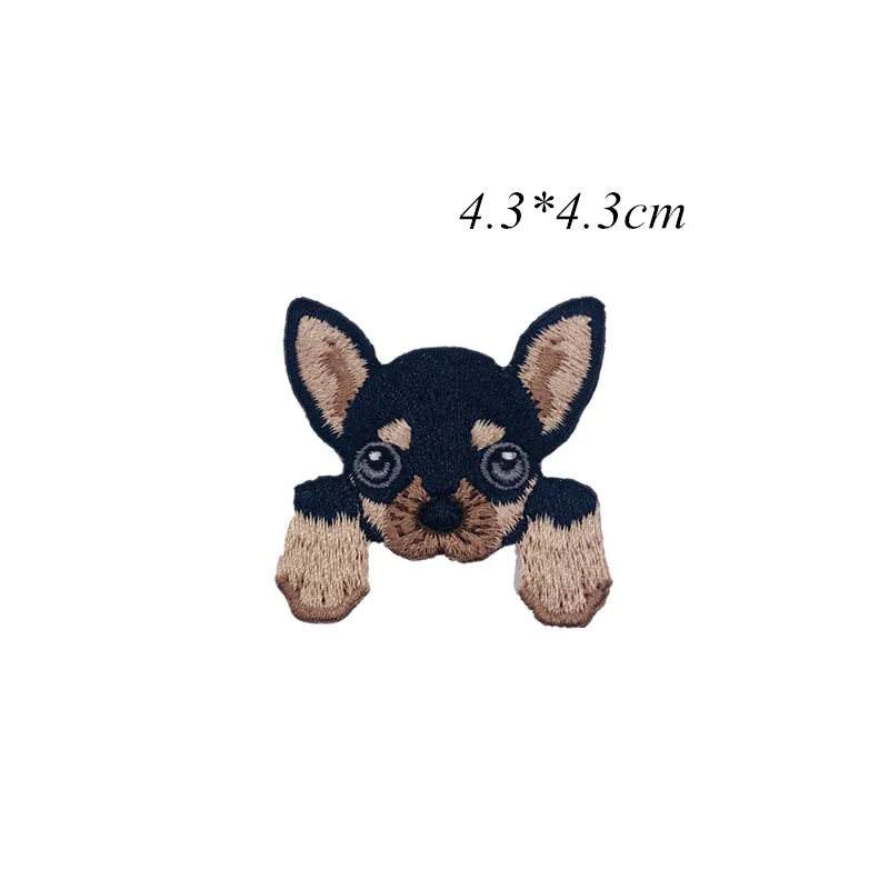 20/набор из милых собачек для вышивка патчи одежды Бесплатная доставка DIY железа