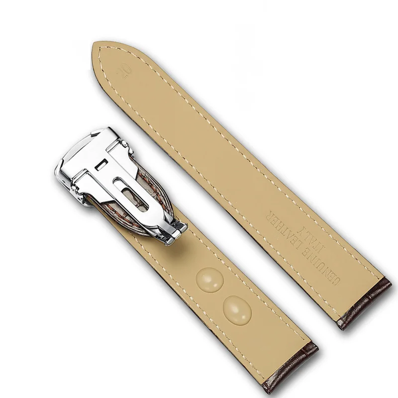 

DOM Genuine Leather Watchband With Butterfly Clasp Bands Bracelet for Watch sized in 16 18 19 20 21 22 23 24 25 26mm mm