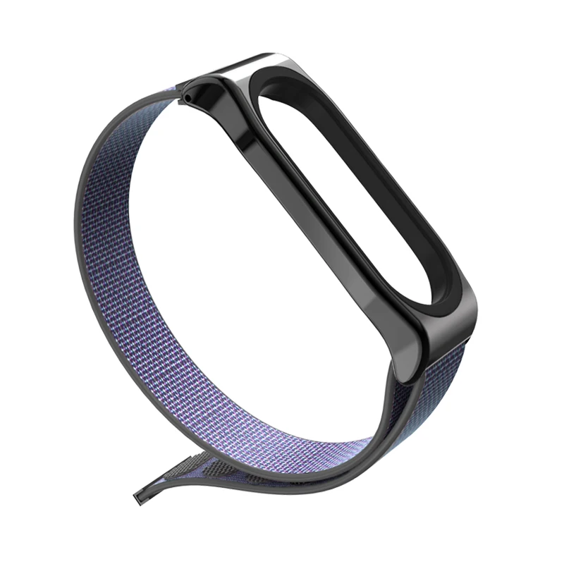 Mi jobs mi Band 4 3 Nyion Loopback ремень аксессуары для Xiaomi mi Band 3 умные наручные часы браслет для mi Band 4 3 ремешок для часов