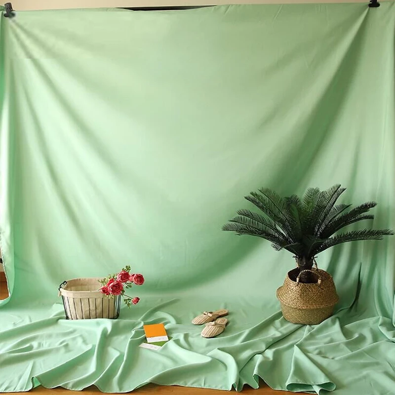 Украшение гобелен настенный белый однотонный фон для фотосъемки ткань не