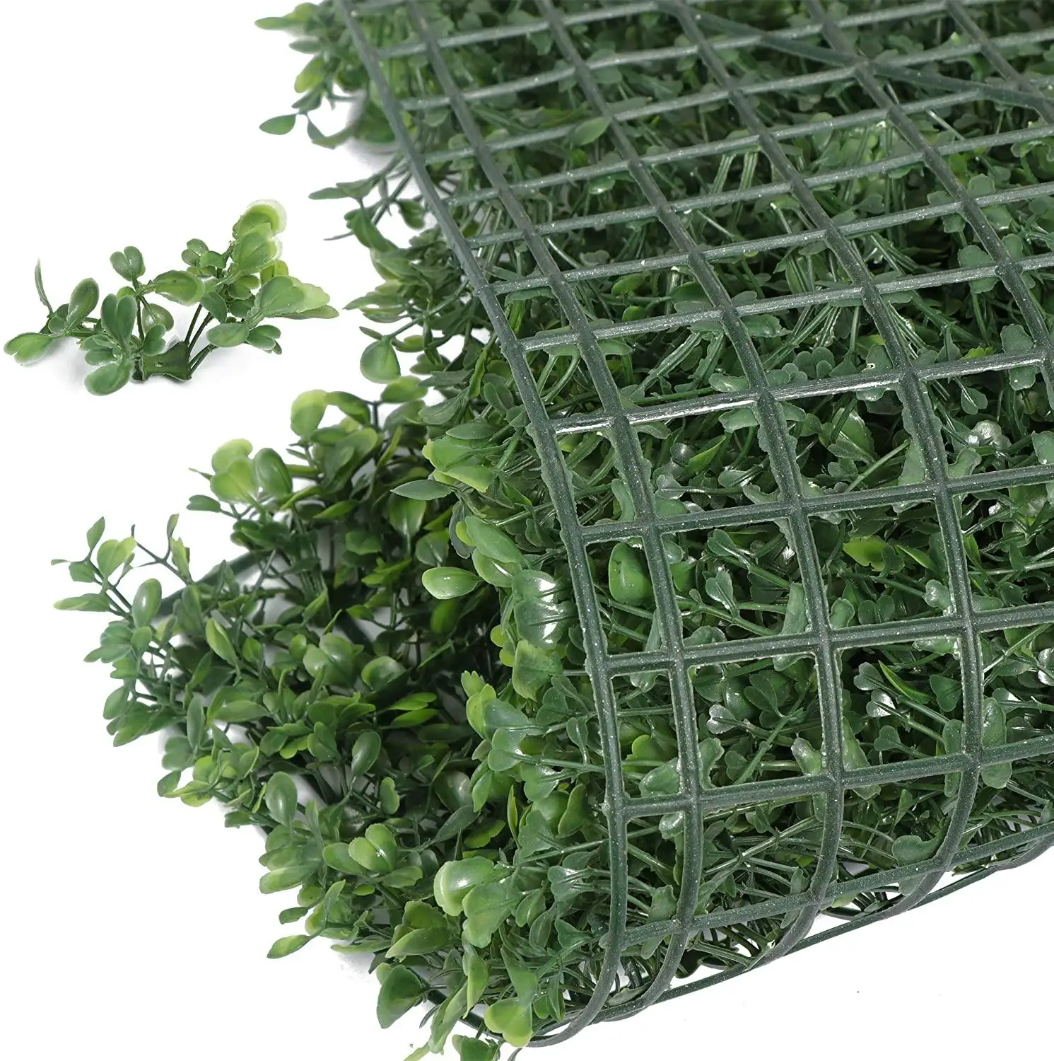 14 шт. искусственного самшита панели на открытом воздухе искусственная изгородь