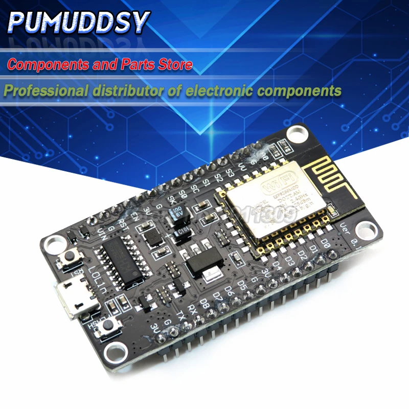 Беспроводной модуль NodeMcu v3 Lua Wi Fi Интернет вещей Плата развития ESP8266 с pcb антенной и