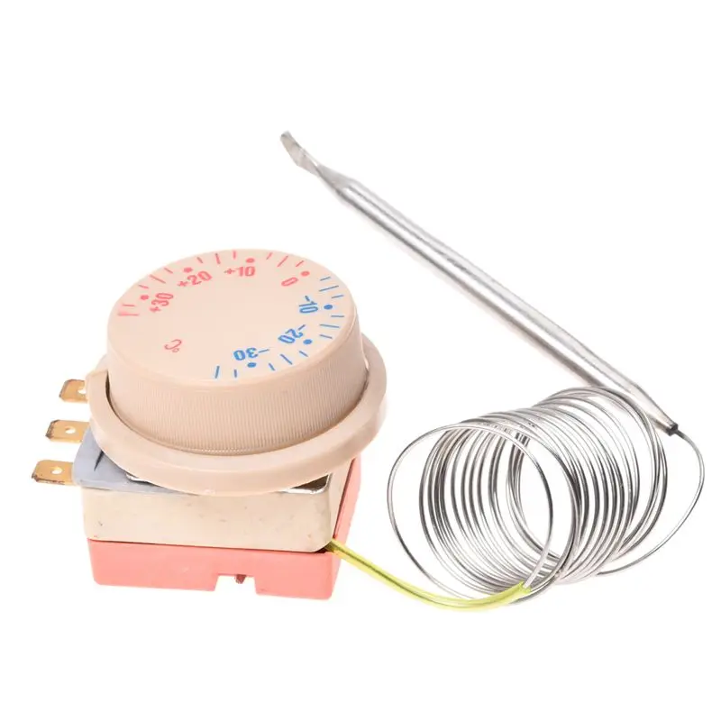 Термостат для холодильника морозильника переменного тока 250 в 16 А от-30 до 30