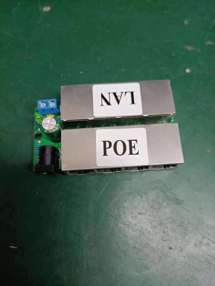 4-Port POE Power Supply Module POE Combiner Wireless AP Bridge Monitoring Weak Current Box 4-Port POE Centralized Power Supply