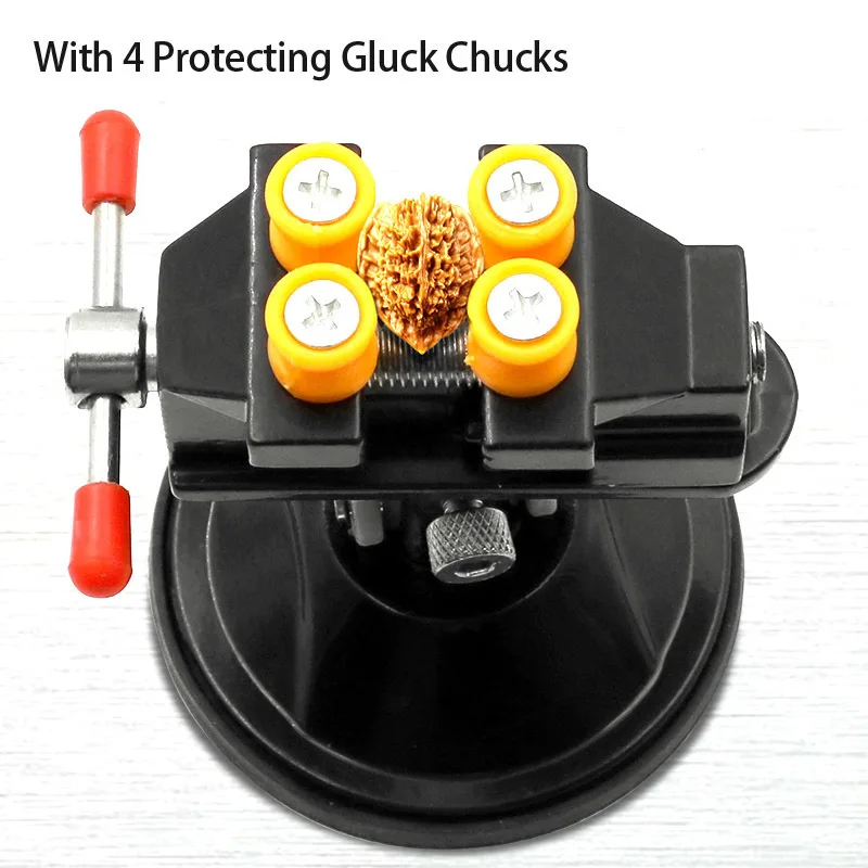 

Hobby work Bench Vice Aluminium Alloy Clamp Watches Jewelry Craft Model