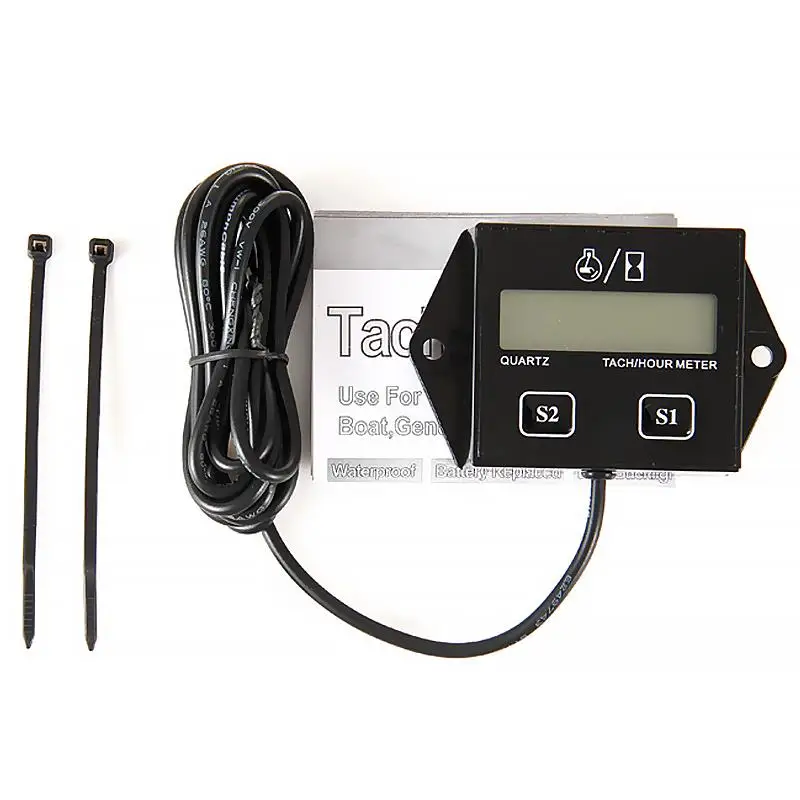 Motorcycle LCD Indicator Tachometer Panel Speedometer Dial Odometer Digital Display Fuel Meter Gauge Engine | Автомобили и