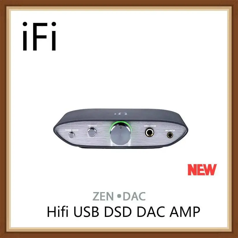 IFi аудио ZEN DAC Hifi музыка HD USB декодирование сбалансированный 4 DSD1793 бас MQA GTO