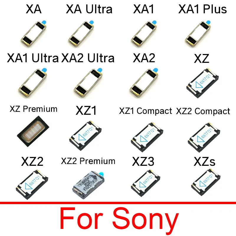 

Earpiece Speaker For Sony Xperia XA XA1 XA2 XZ XZ1 XZ2 XZ3 XZS Ultra Plus Premium Compact Ear Speaker Receiver Replacement Parts