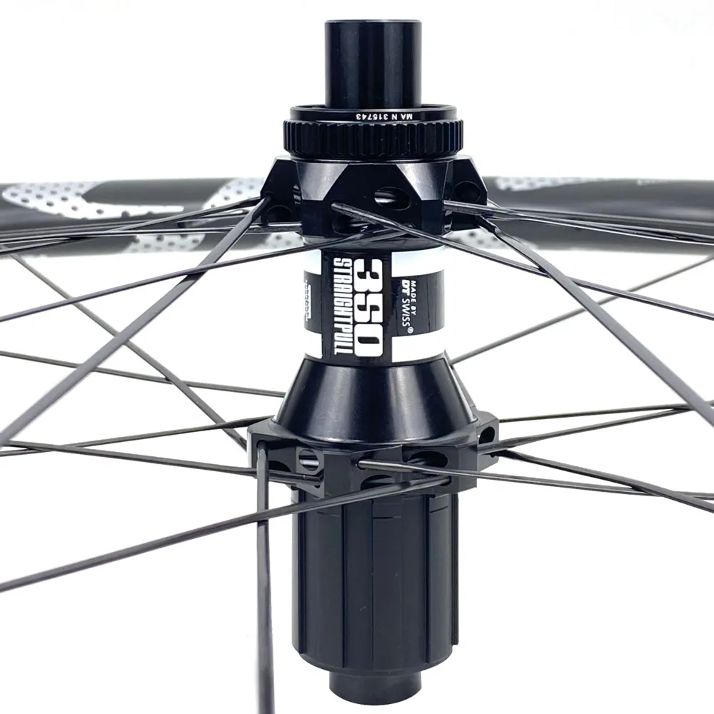 Комплект колесных дисков ELITEWHEELS BWT DT350 с центральным замком для гравия велокросса