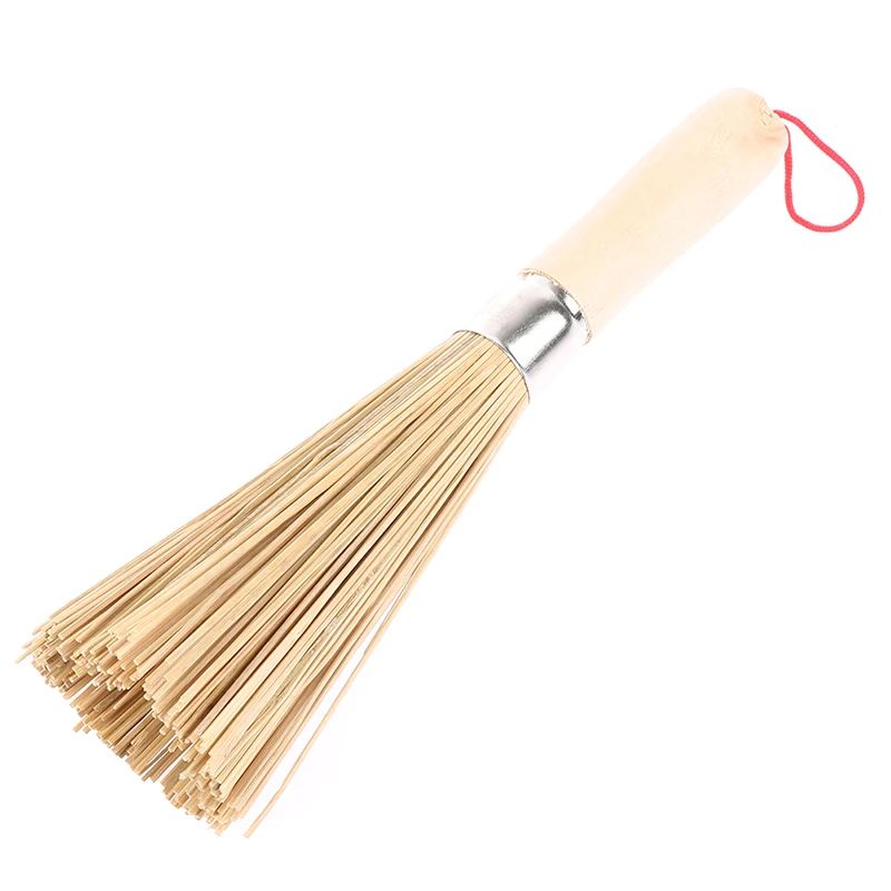 Антипригарная бамбуковая щетка для масла и ВОК кухонный горшок с сильной бытовой