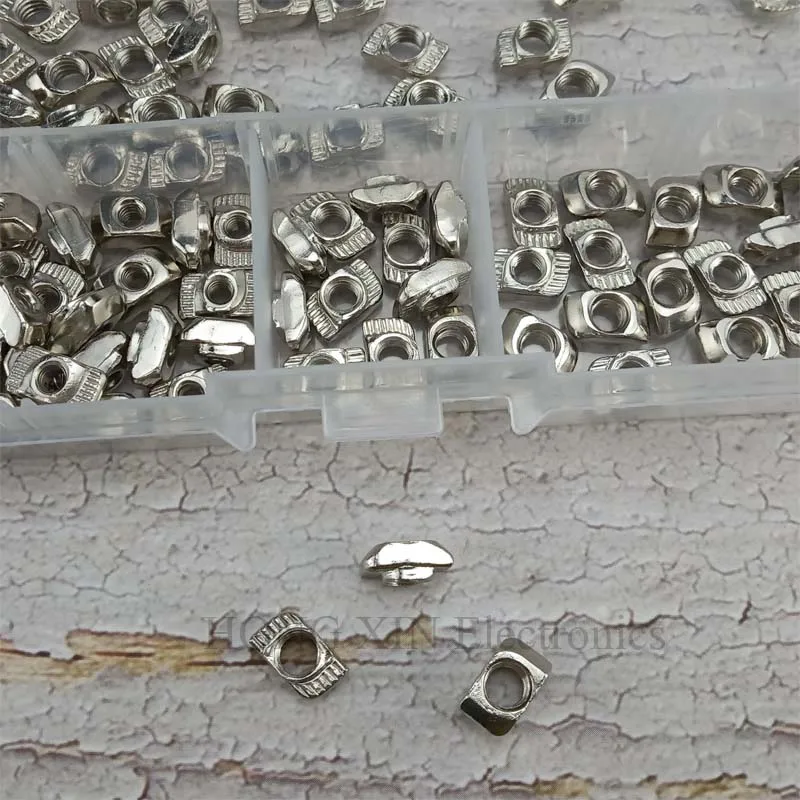 Углеродистая сталь никелированный полукруглый рулон M3 M4 M5 T слот гайка головка