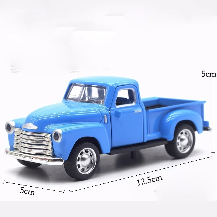 1/32 Chevrolet пикап грузовик Литой Сплав Модель автомобиля игрушки со звуком и